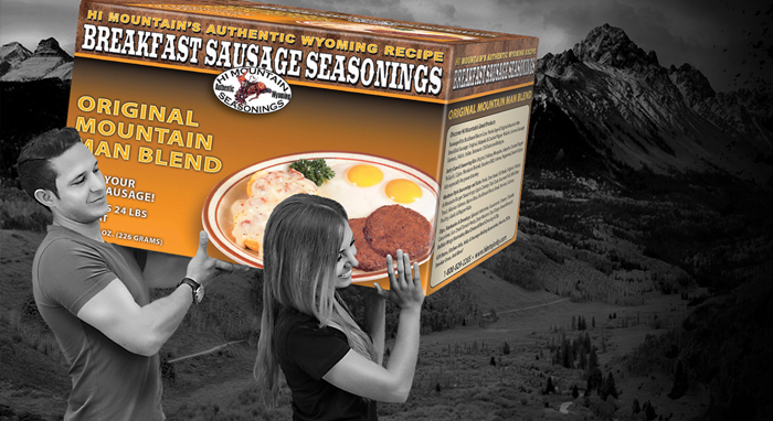 HI MOUNTAIN BREAKFAST SAUSAGE SEASONING- ORIGINAL MOUNTAIN MAN BLEND