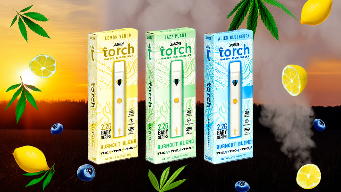 Torch Baby Burnout Blend 2.2g Disposable Vape: Experience Premium Cannabis Vaping