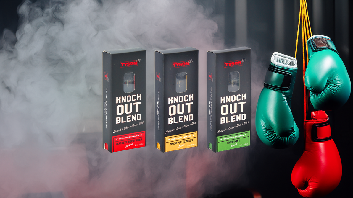 Tyson 2.0 Knockout Blend D8+THCP+THCH+THCB: Ultimate Vaping Power