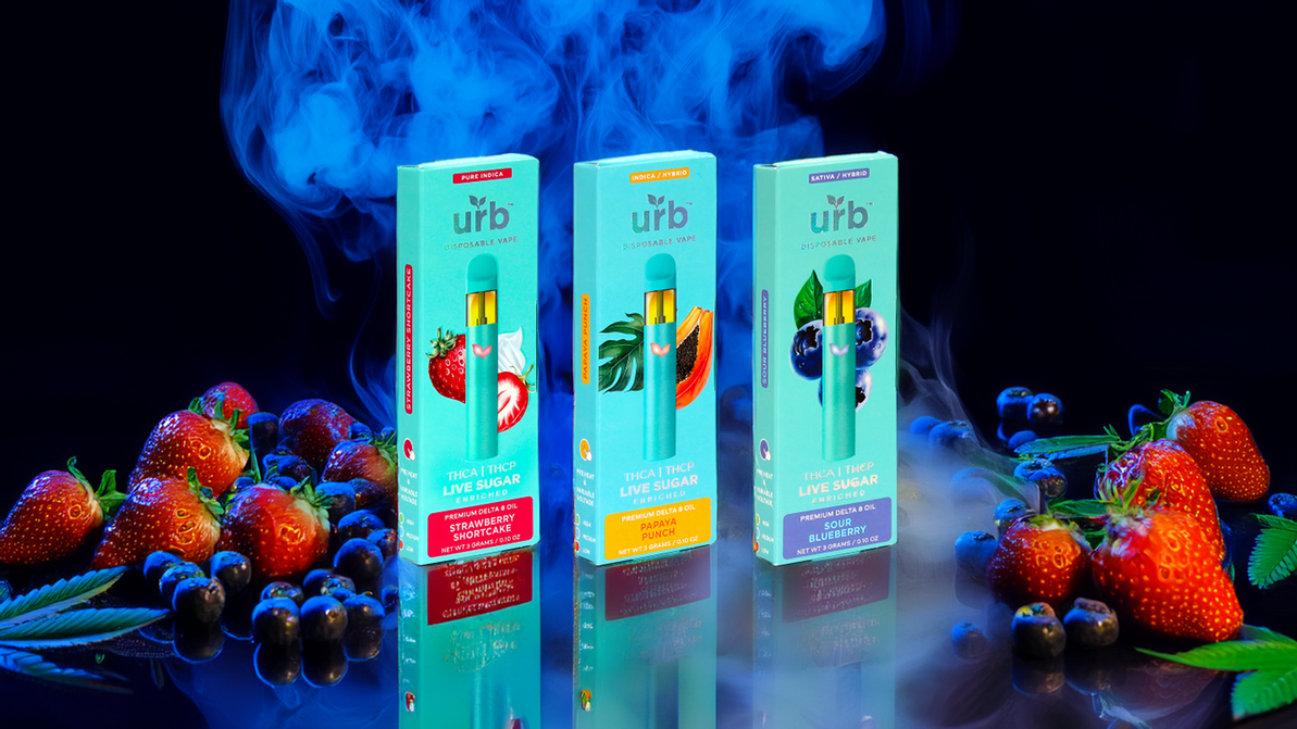 URB Live Sugar THCA + THCP 3g: Elevate Your Vaping Experience