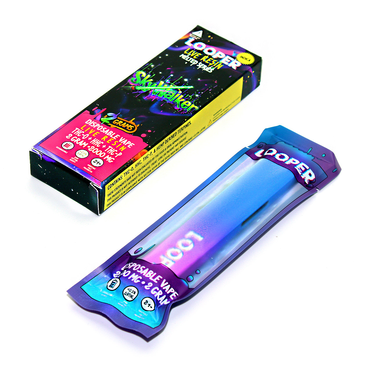 LOOPER Delta 8 Vape Carts & eCigs Online at Windy CBD