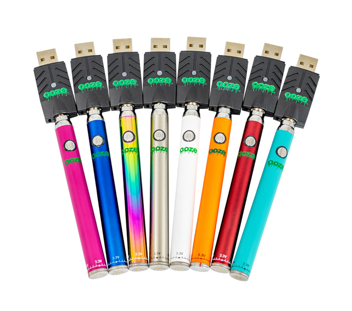 OOZE Slim Twist Battery & Charger Vape Kit for CBD Delta 8