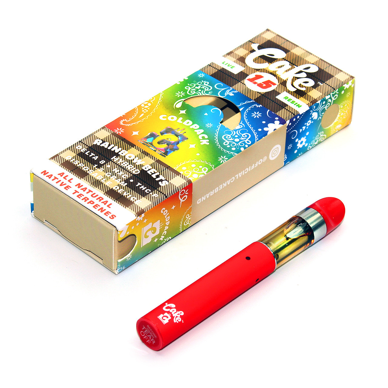 Cake 1.5 Live Resin ColdPack Disposable Vape cake 1.5 vape
