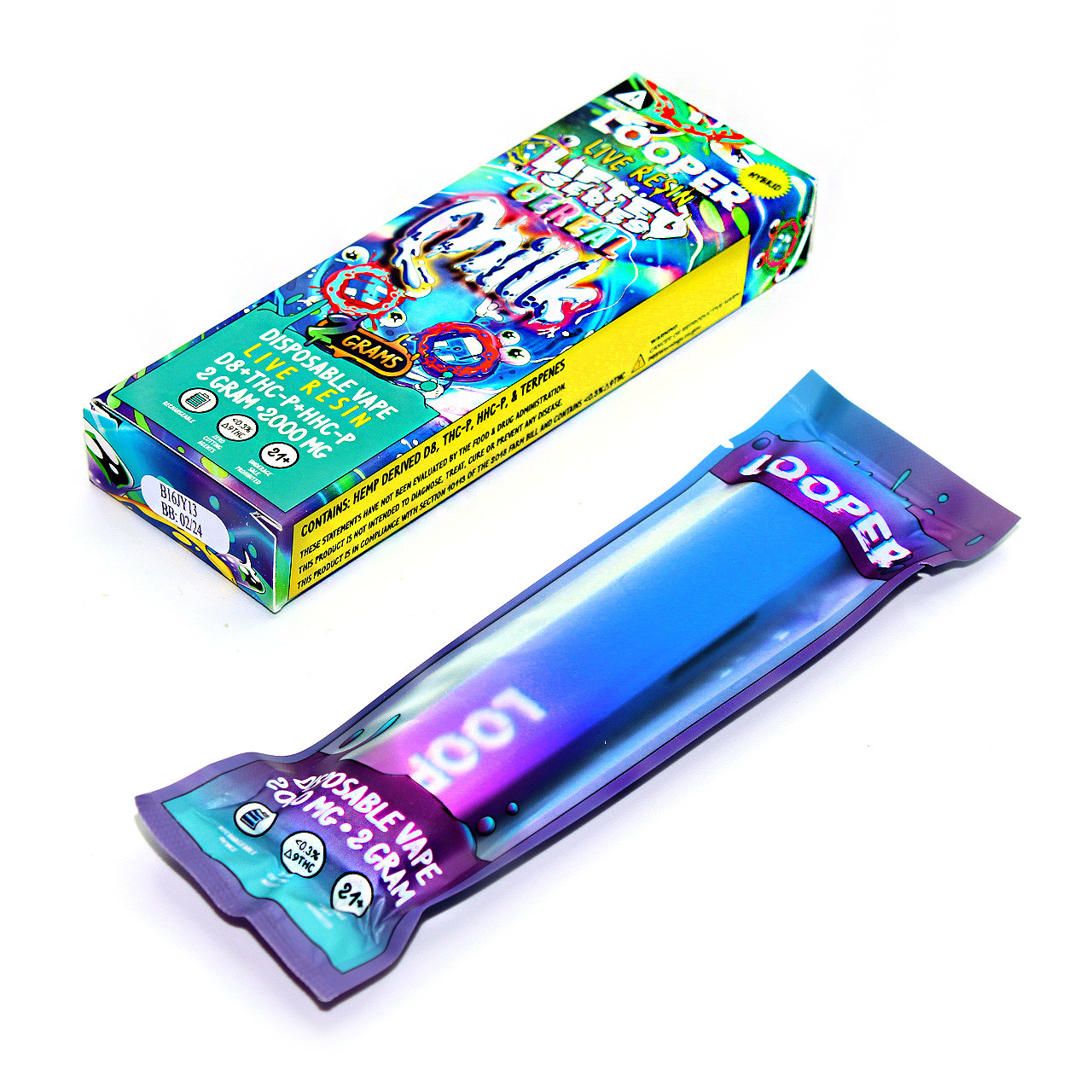 Looper Lifted Series Live Resin Disposable Vape Looper cbd