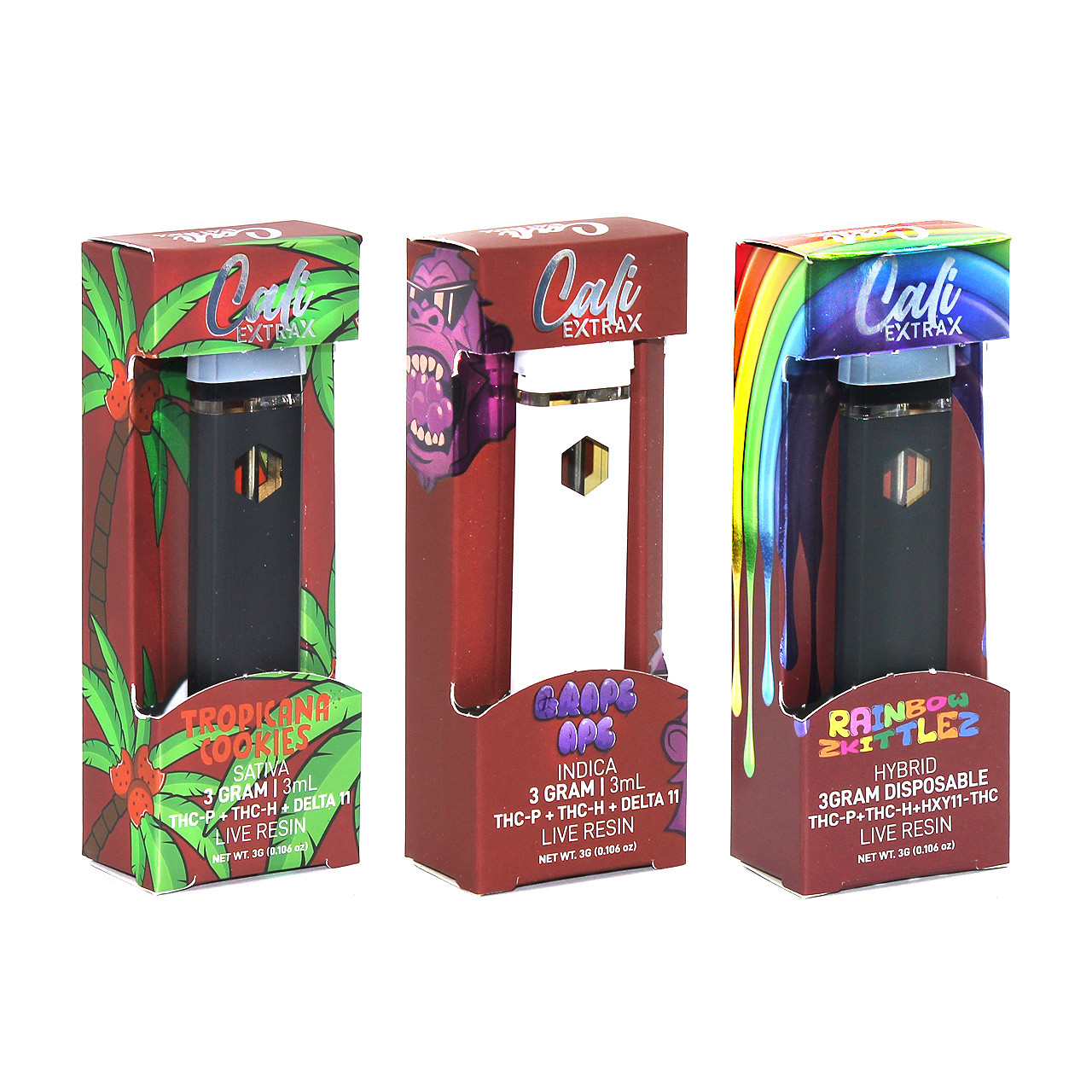 Cali Reserve by Extrax Live Resin 3g Disposable Vape CBD