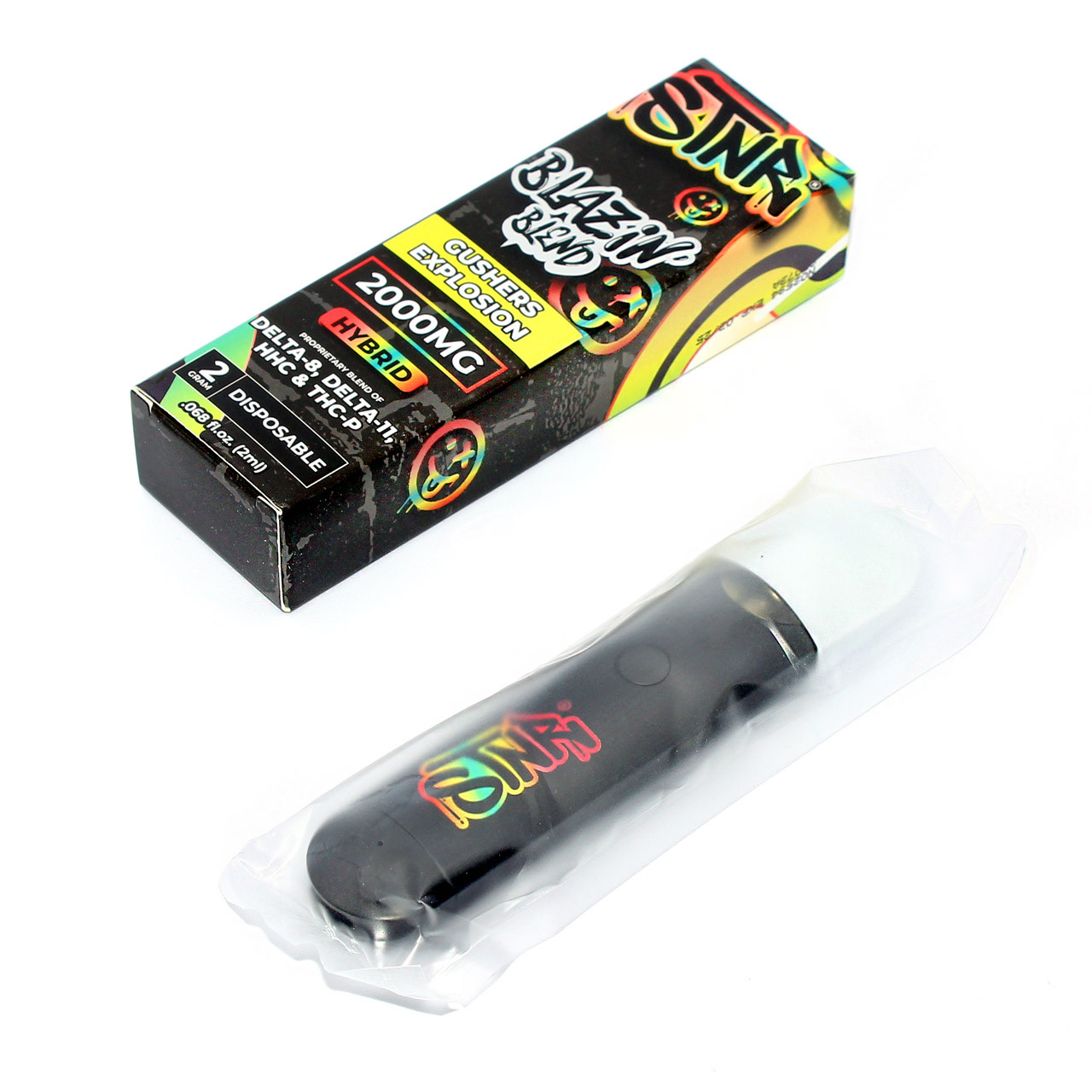 STNR Blazin Blend 2g Delta-8 + Delta-11 + HHC + THC-P Disposable Vape