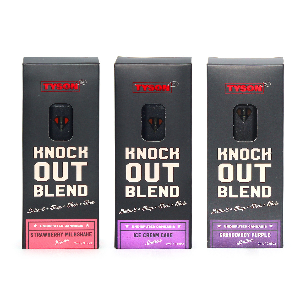 TYSON 2.0 Knockout Blend D8+THCP+THCH+THCB Disposable Vape TYSON 2.0 Knockout Blend D8+THCP+THCH+THCB Disposable Vape