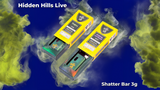 Explore Potency on the Go with Hidden Hills Live Shatter Bar 3g Disposable Vape