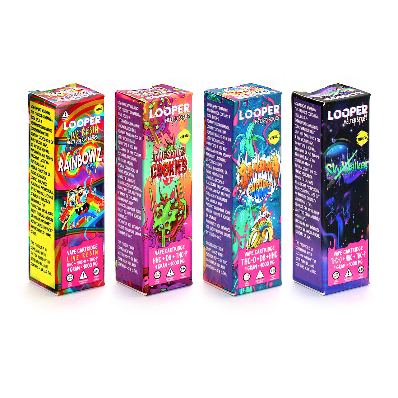 LOOPER Delta 8 Vape Carts & eCigs Online at Windy CBD