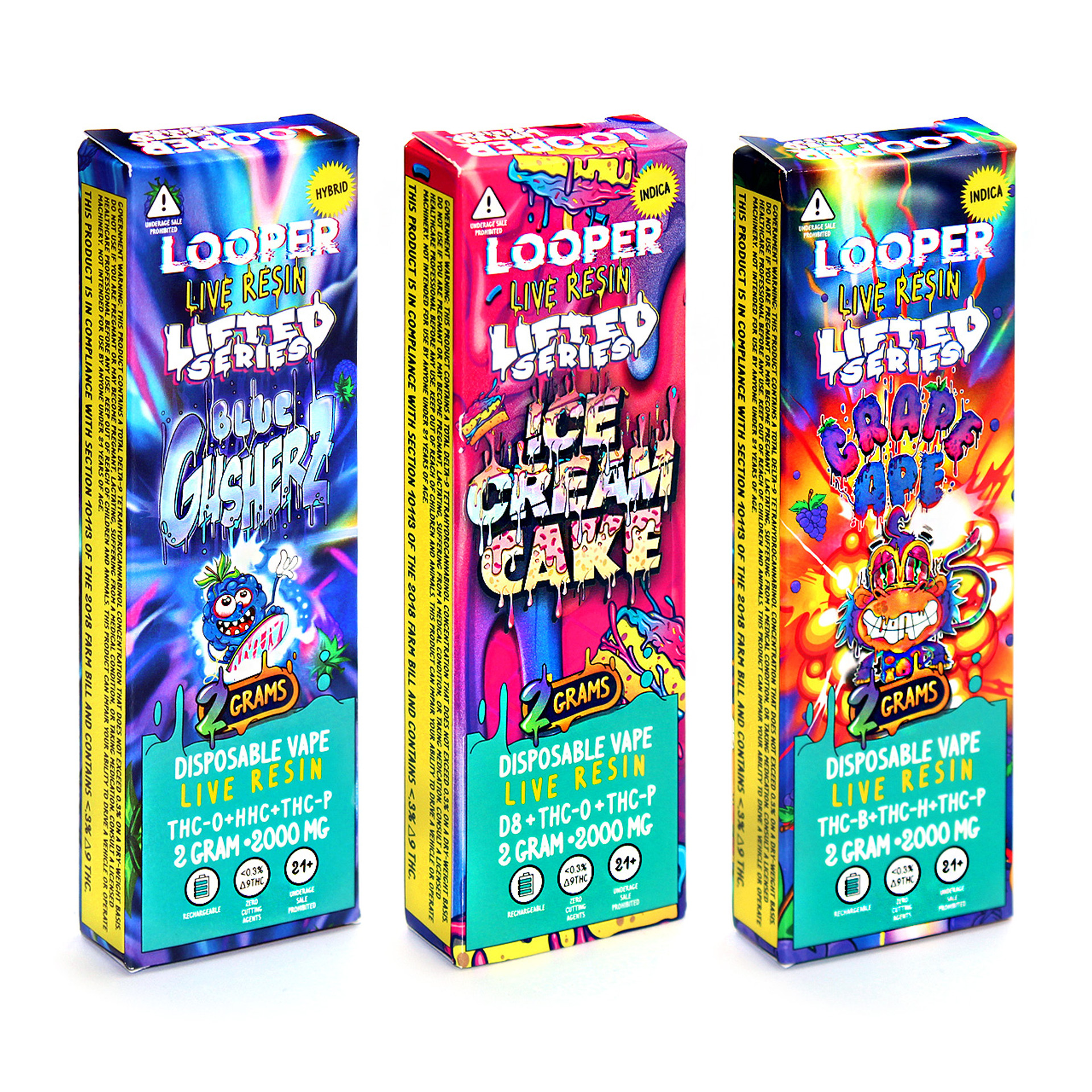 LOOPER Delta 8 Vape Carts & eCigs Online at Windy CBD