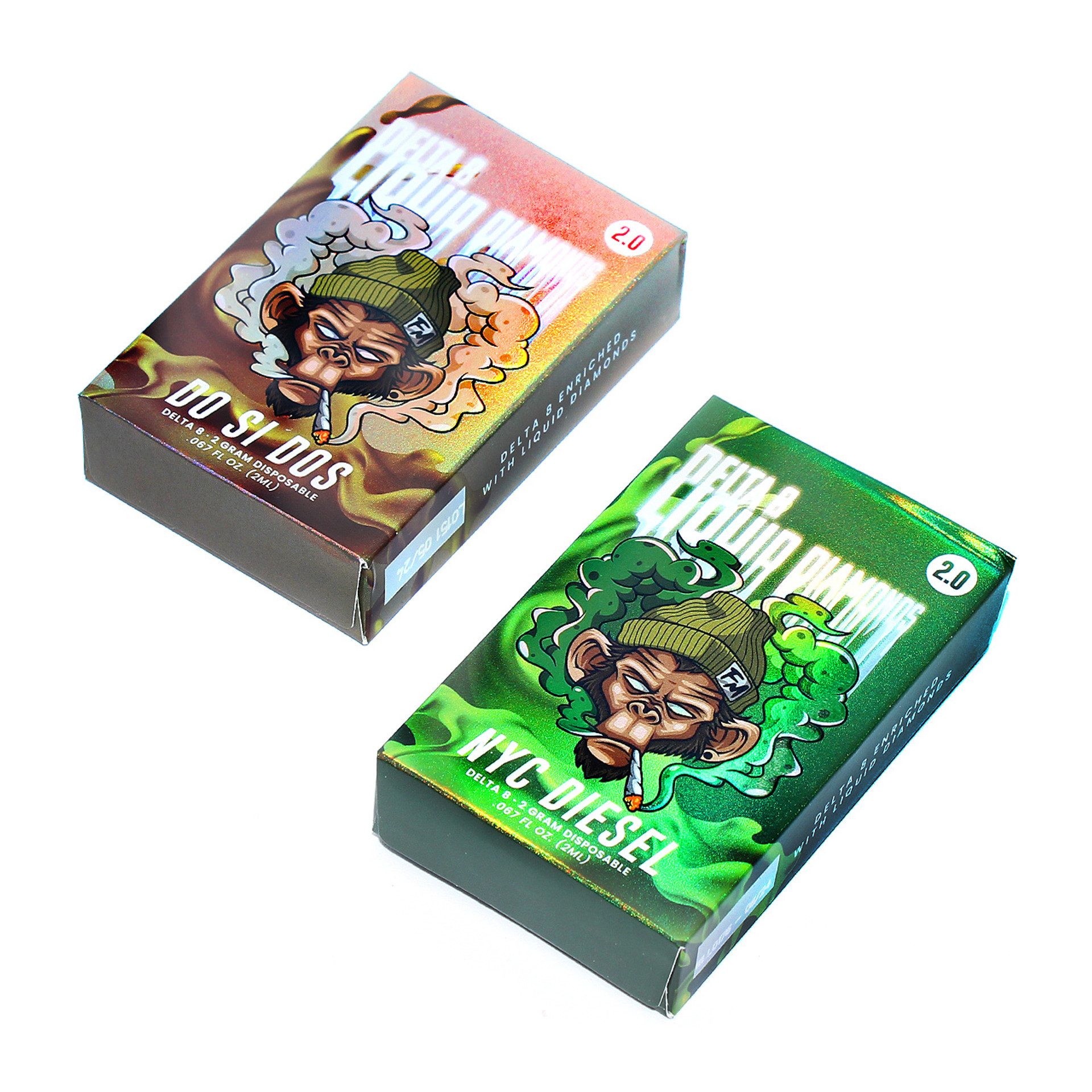 Flying Monkey Delta 8 Liquid Diamonds 2g Disposable Vape