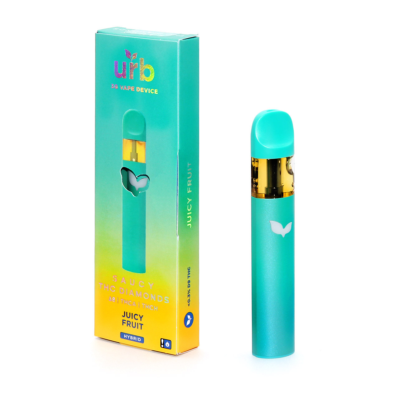 Urb Saucy Diamonds 3g Disposable Vape URB 3g delta 8 vape