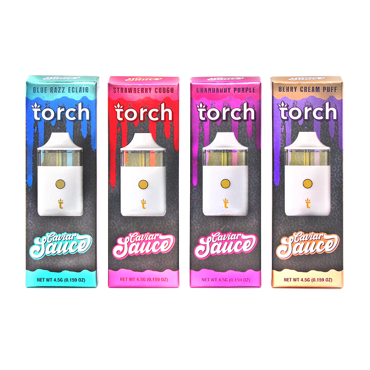 torch Caviar Sauce 4.5g Disposable Vape torch Caviar Delta