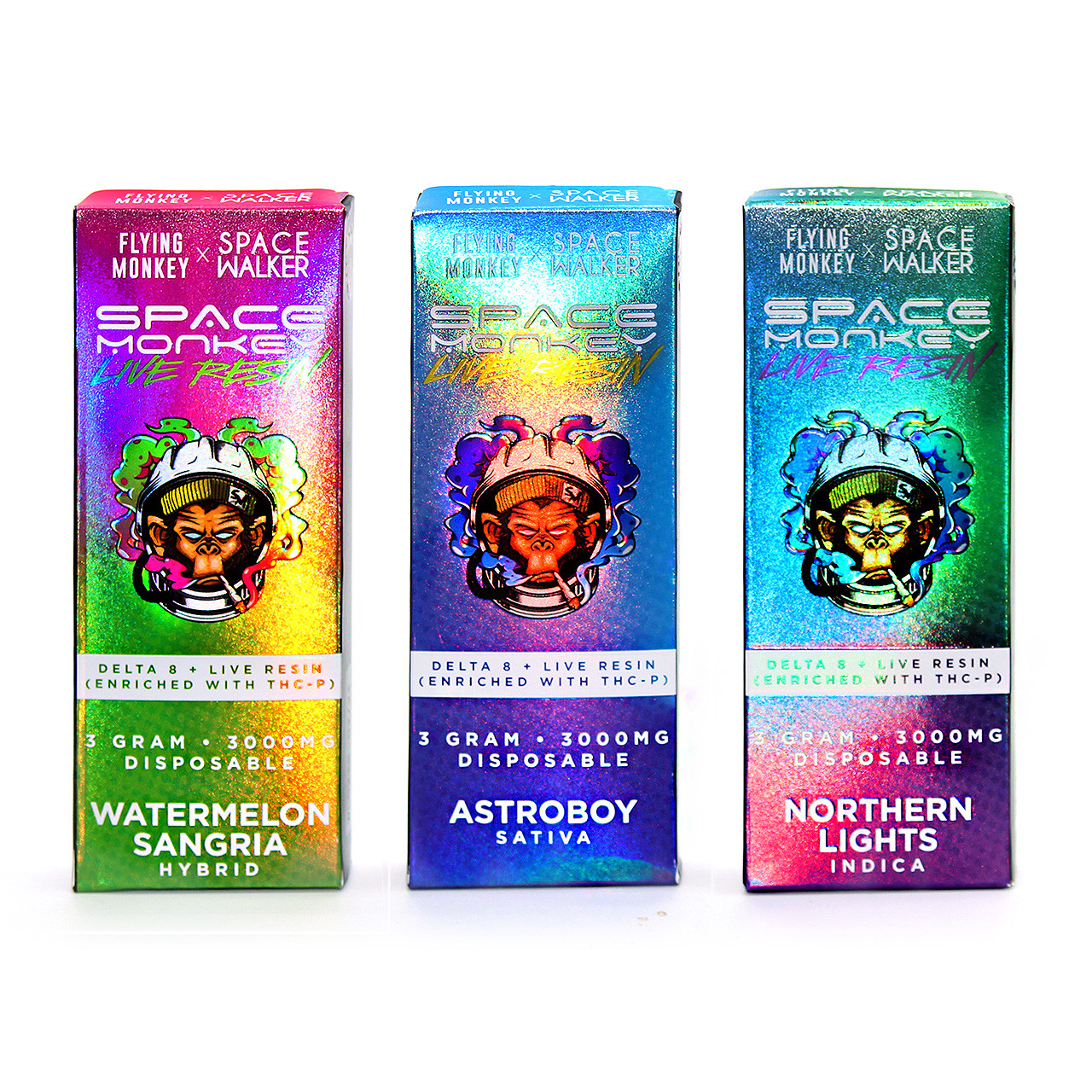 Flying Monkey x Space Walker Live Resin 3g Disposable Vape