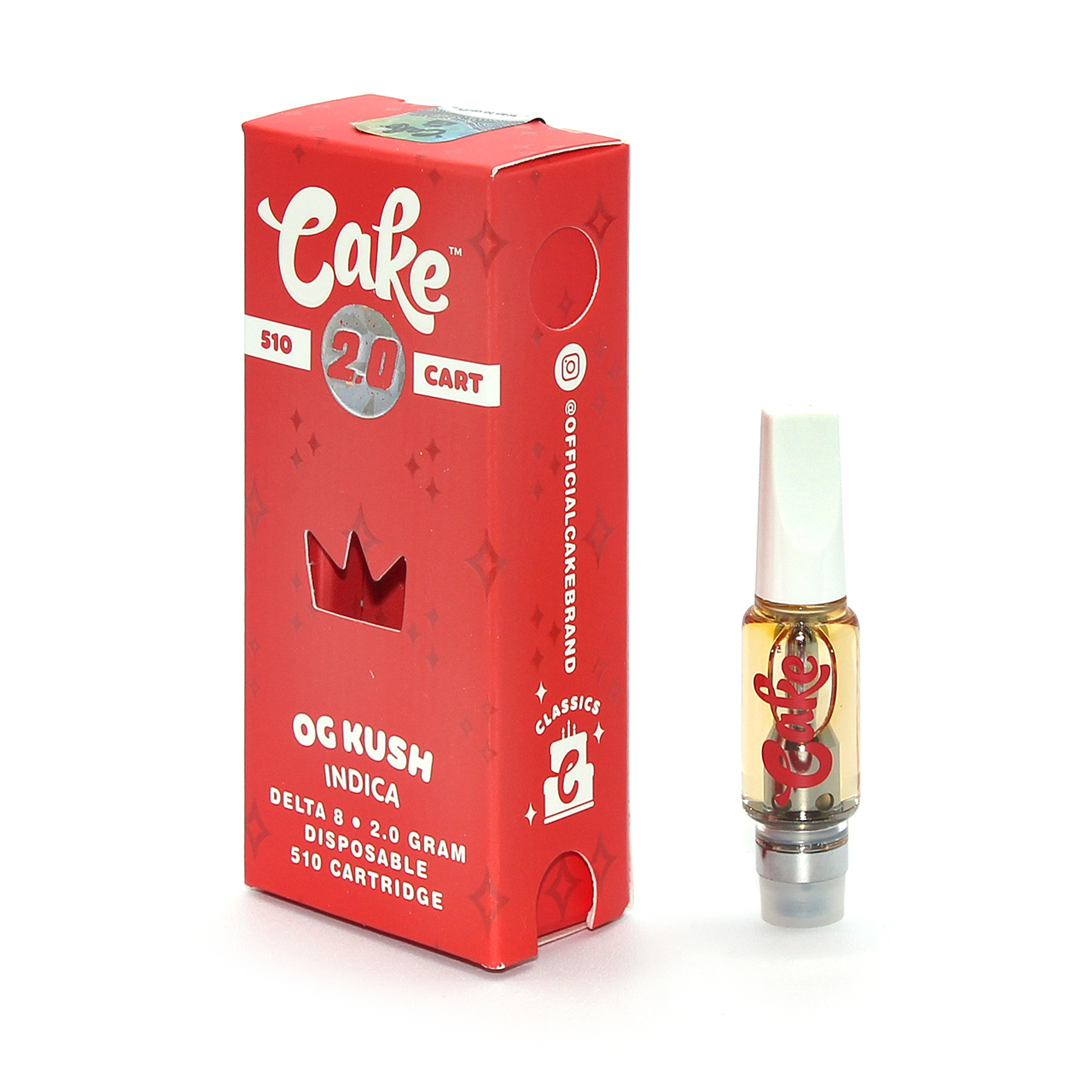 Cake 2g Delta 8 Cartridge Buy Online new Cake 2 grams cart