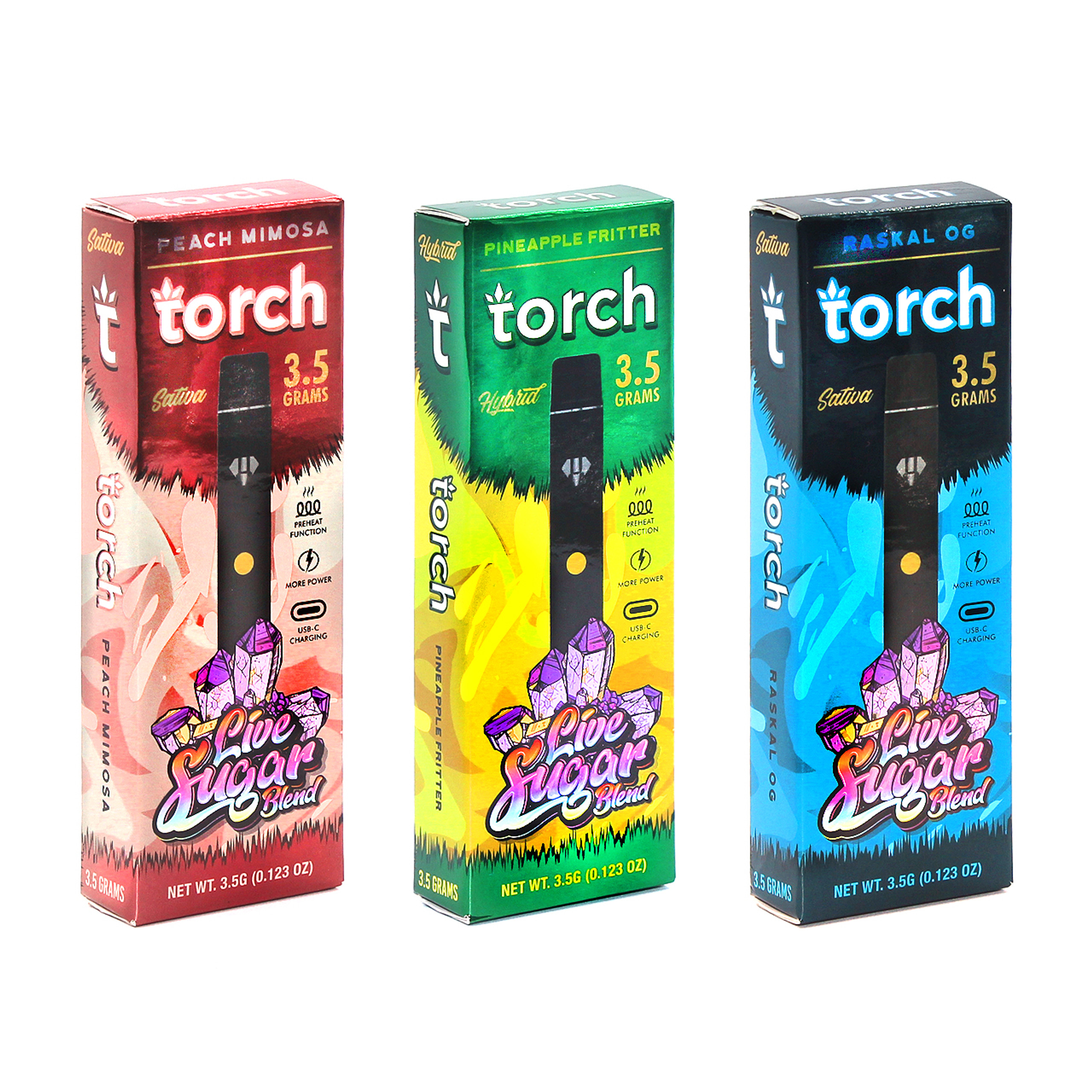 Torch Nitro Blend 3.5 Disposable Vape Torch Nitro 3.5 gram