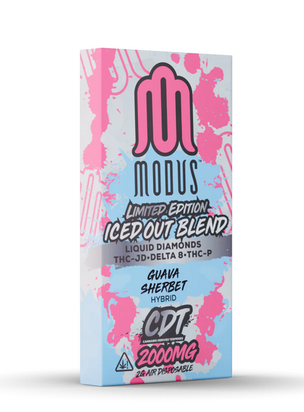 Modus AIR Iced Out Liquid Diamonds  2g Disposable Vape