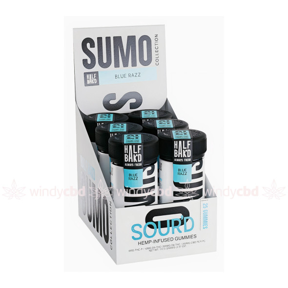Half Baked SOUR'D SUMO gummies