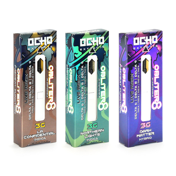 Ocho Extracts 3g Live Resin Obliter8 Disposable Vape