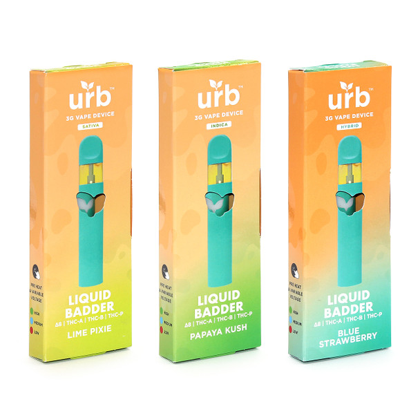 URB Liquid Badder 3g Disposable Vape