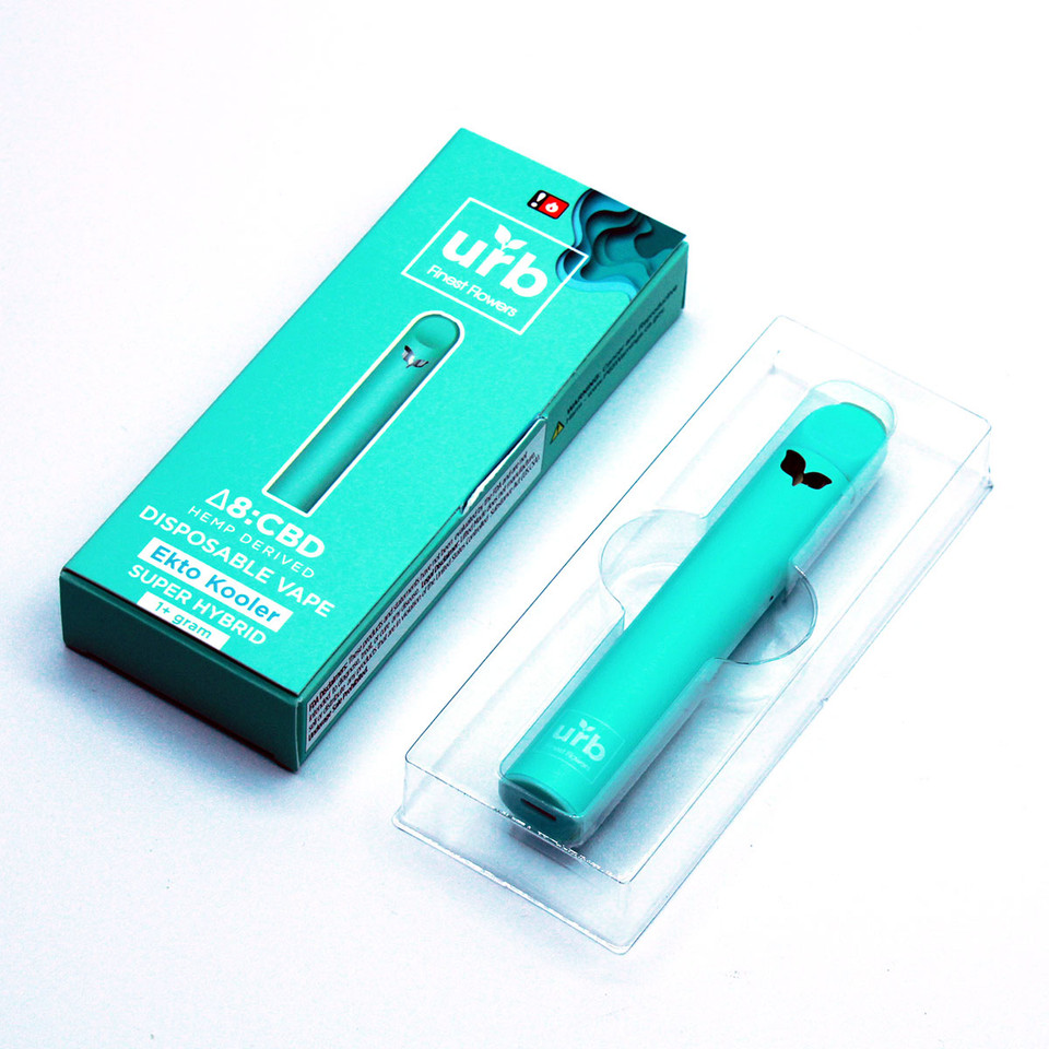 Urb Delta 8 THC 1+ Gram Disposable Vape Urb D8 THC 1+ Gram