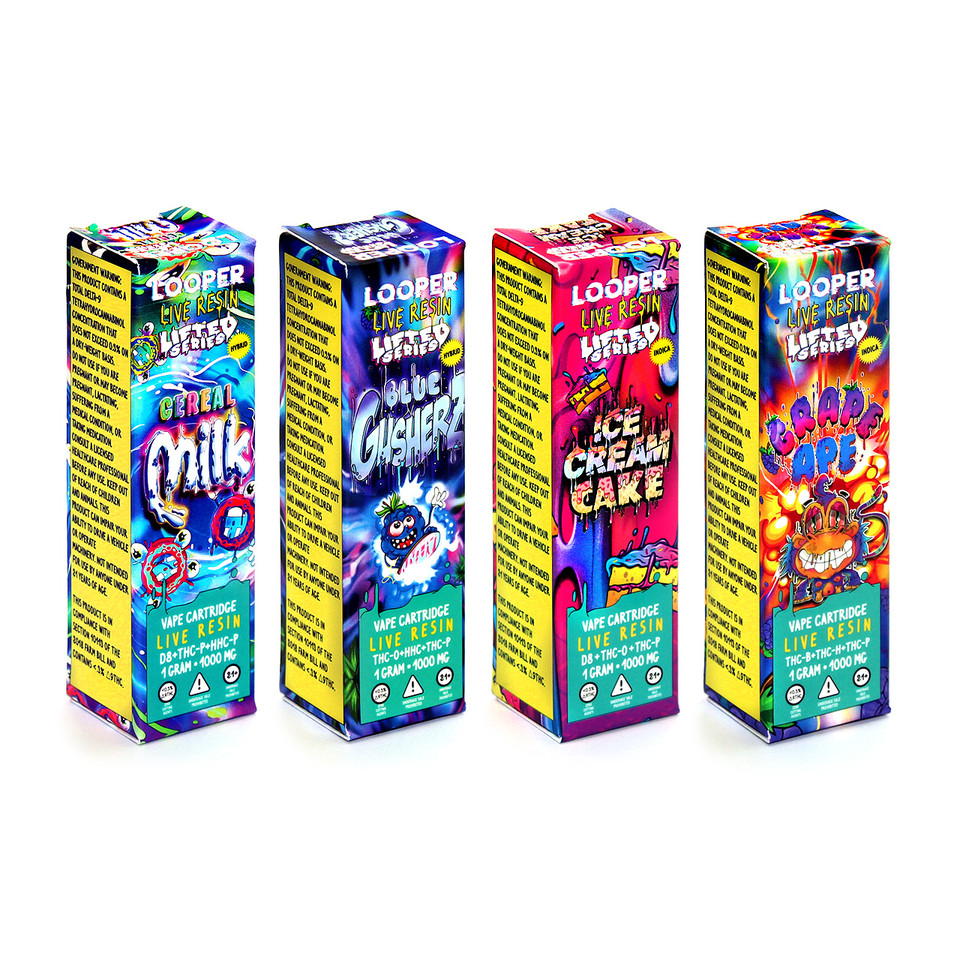 LOOPER Delta 8 Vape Carts & eCigs Online at Windy CBD