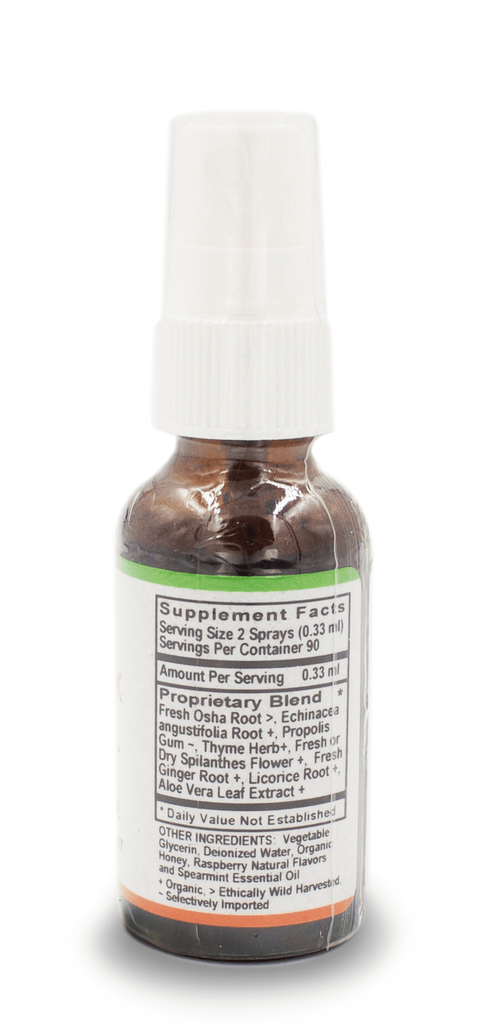 Throat Relief Spray - 1 Oz. Bottle