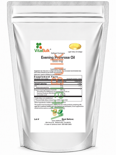 Evening Primrose Oil 500 mg Softgel