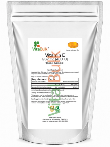 E 267 mg (400 IU) Natural Softgel