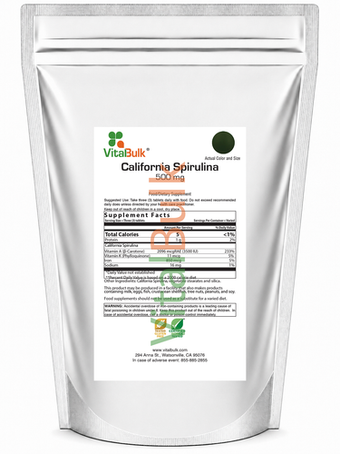 Spirulina 500 mg Tablet 