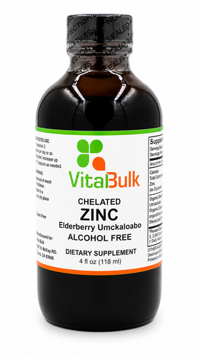 Chelated Zinc Liquid - One, 4 Oz. Bottle