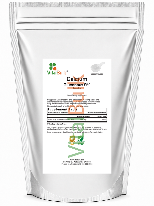 Calcium Gluconate 9% Powder