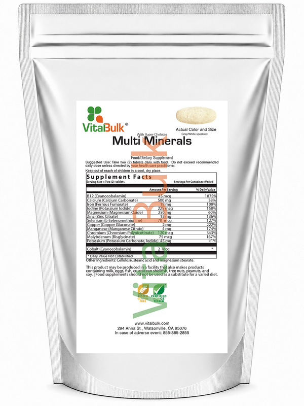 Multi Minerals Tablet