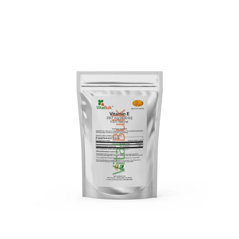 E 267 mg (400 IU) Natural Softgel
