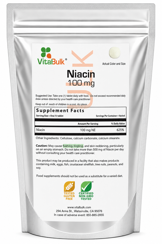 Niacin 100 mg Tablet