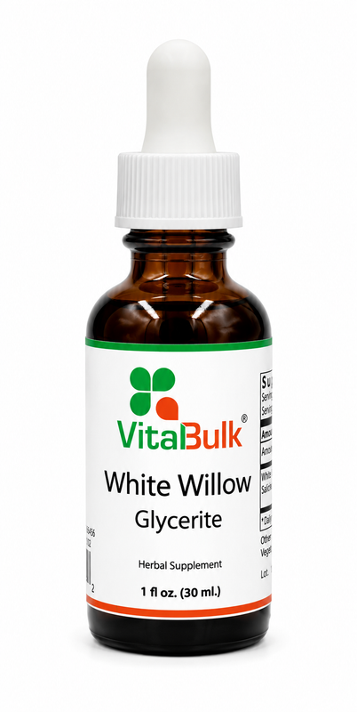 White Willow Glycerite - 1 Oz. Bottle
