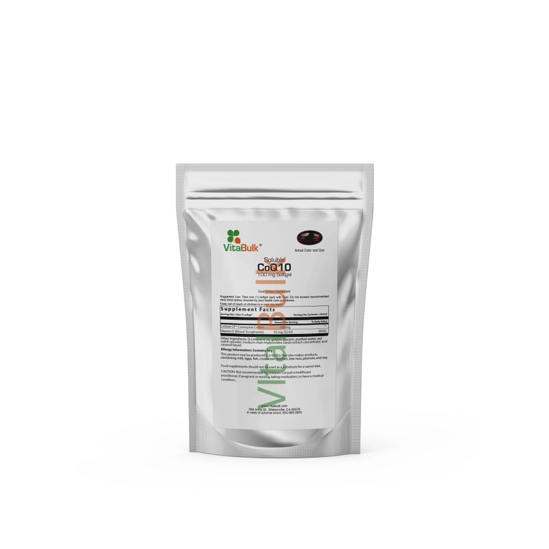 CoQ10 (Soluble) 100 mg Softgel