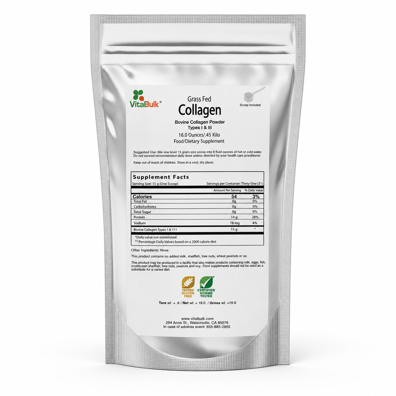 Collagen Types I & III - Grass Fed Bovine