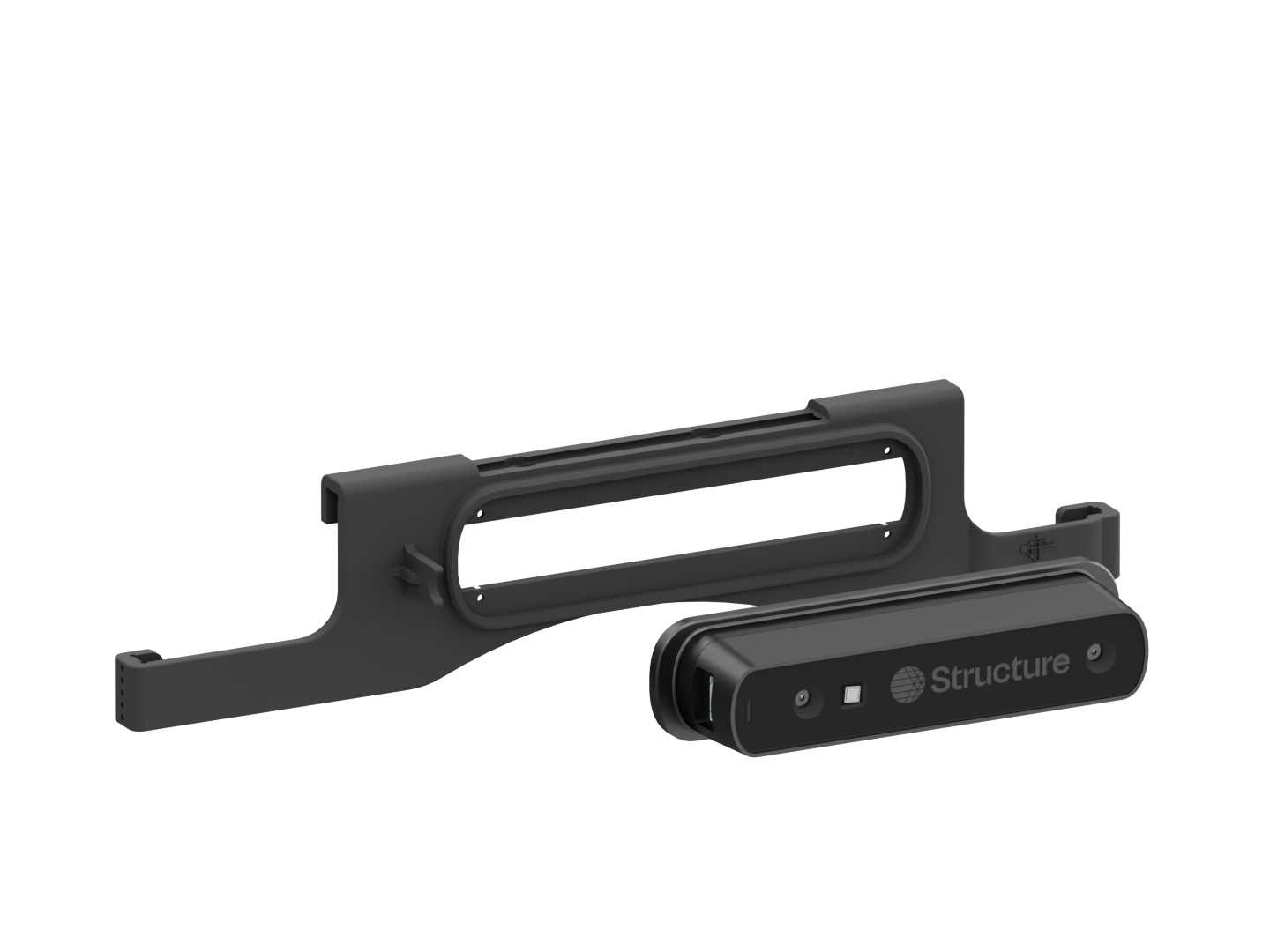 structure sensor unattached from bracket