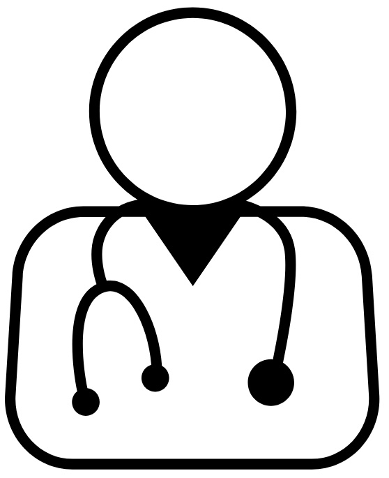 doctor line drawing