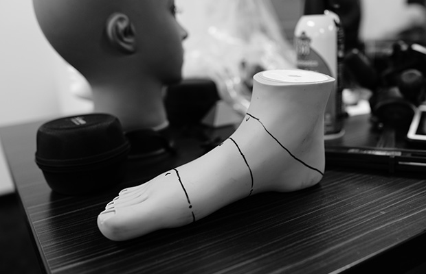 foot and head model