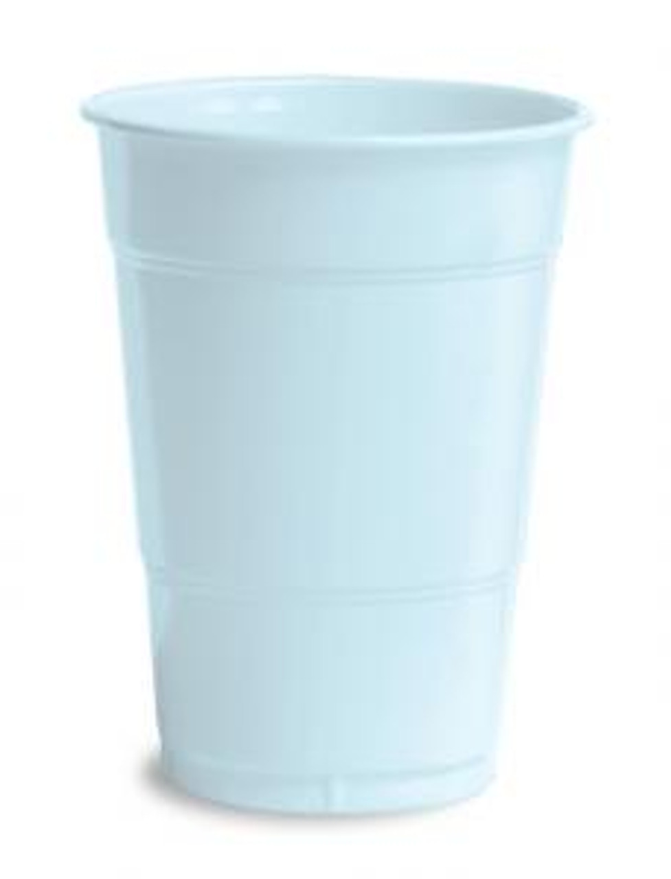 Pastel Blue 16 oz Plastic Cups - Party Warehouse