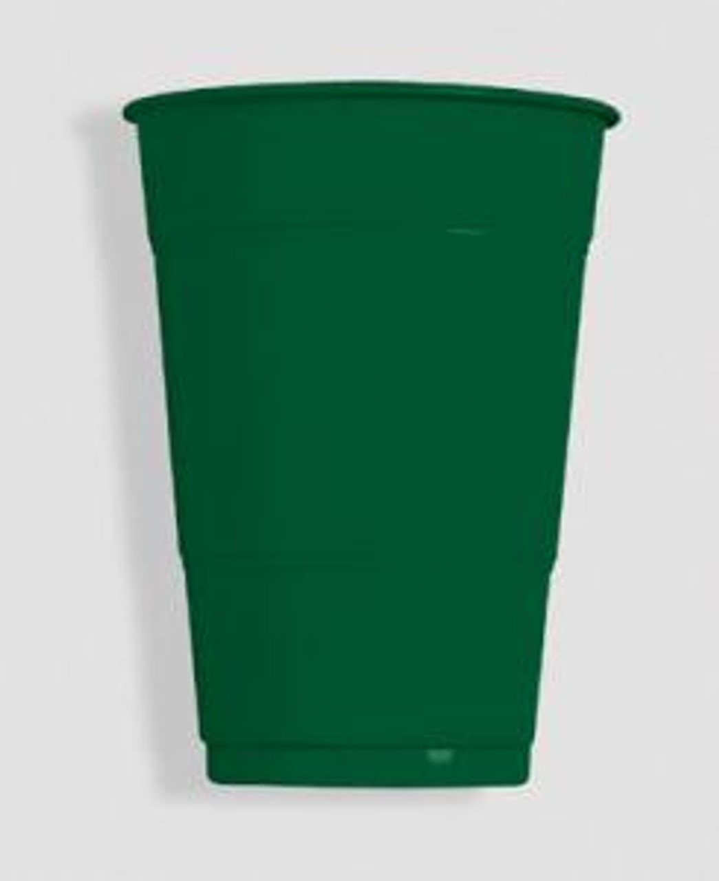 Hunter Green 16 oz Plastic Cups