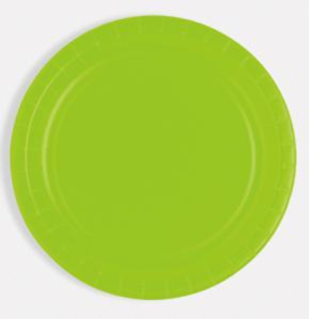 Fresh Lime 9 Inch Paper Plates - Party Warehouse