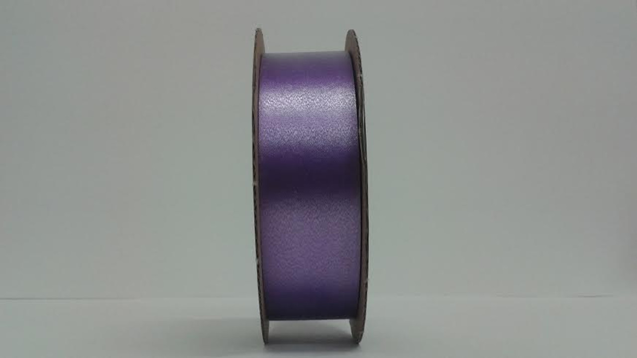 Orchid Poly Satin Wide Ribbon 100 Yards - Party Warehouse