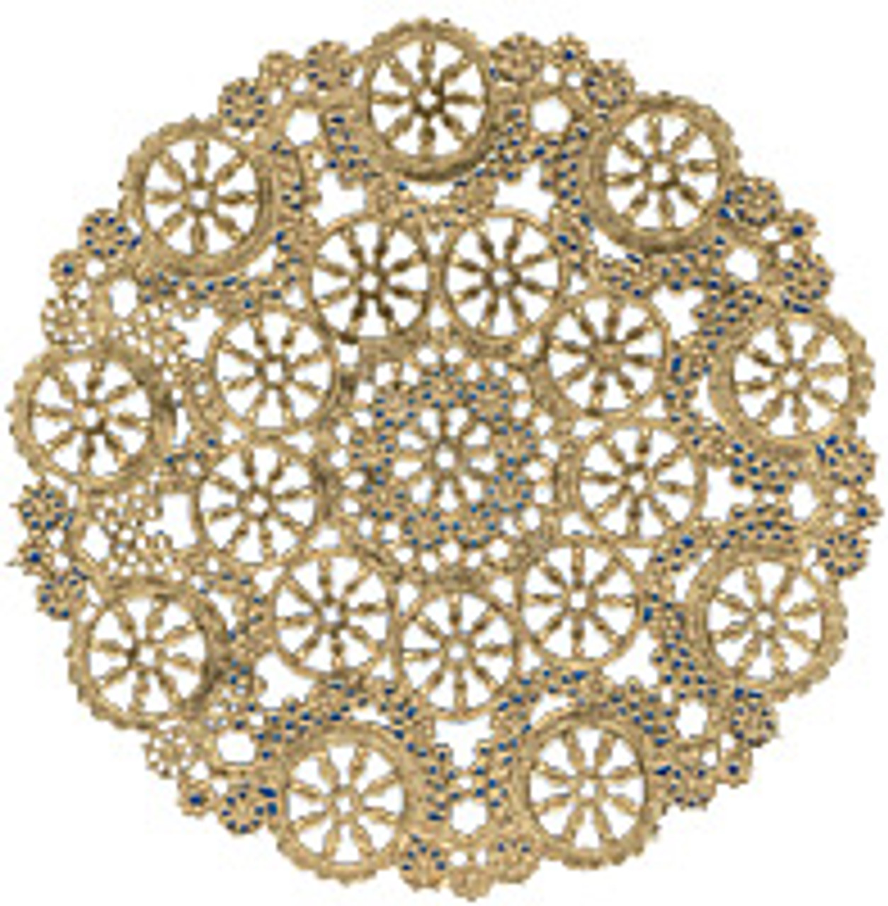 Medallion 12 White Paper Doilies, Royal Lace, 8/pack, 24 packs/case