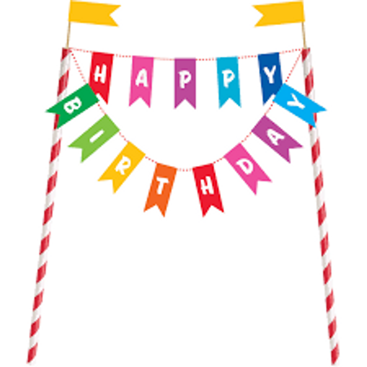 Keeping it Real: happy birthday mini banner/cake banner (free printable)