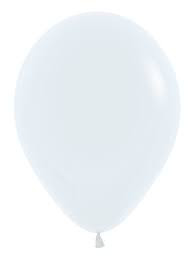 Sempertex Fashion White 18" Balloons - 25 count