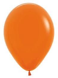 Sempertex Fashion Orange 11" Balloons - 100 count