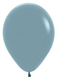 Sempertex Pastel Dusk Blue 11" Balloons - 100 count